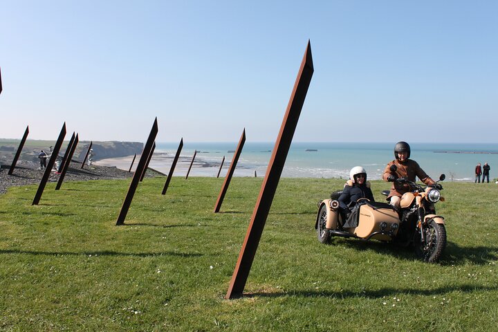 Normandy WWII Private Half-day Sidecar Tour From Bayeux