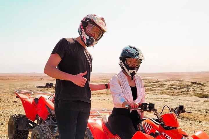 Quad and Dinner Show at Agafay Desert