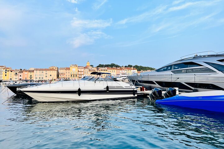 Full Day Private Yacht Charter on our Pershing 40 in Saint Tropez