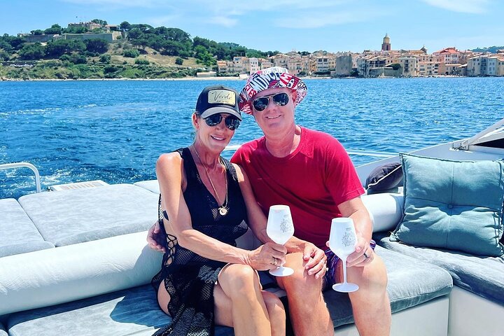 Half Day Private Yacht Charter on our Pershing 40 in Saint Tropez