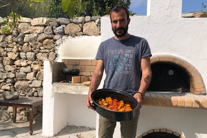 Naxos Perivoli Farm Experience & Wood-fire Cooking Class