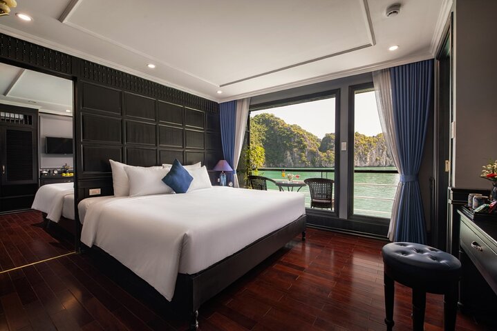 2-Day Ha Long-Lan Ha Bay-Bai Tu Long Bay 5 Star Cruises & Balcony