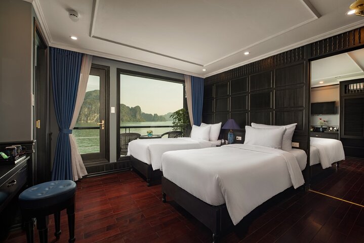 2-Day Ha Long-Lan Ha Bay-Bai Tu Long Bay 5 Star Cruises & Balcony