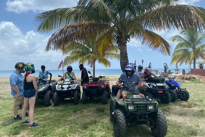 ATV Excursion Through the Beaches and Mountains of Nevis