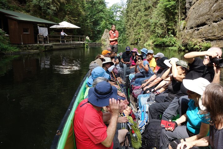 From Dresden: Bastei Bridge, Gorge Boat & Narnia Rocks Tour