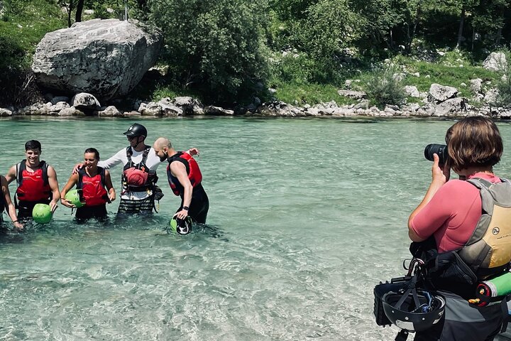 Soča River Rafting in Bovec with Professional Photo Service