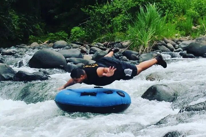 Rio Celeste Combo: River Tubing+Blue Waterfall+Exotic Wildlife