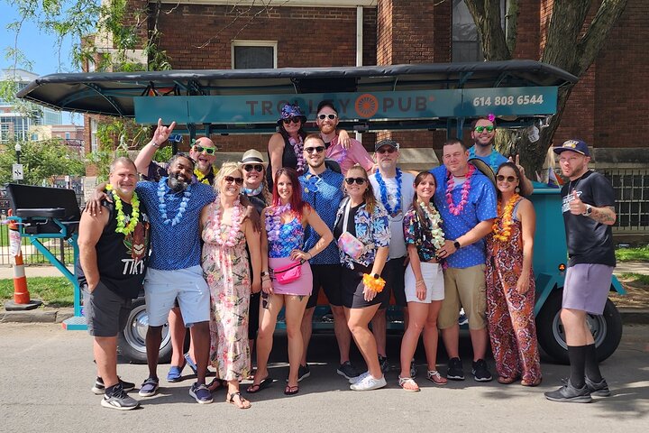 Explore Columbus on The Trolley Pub