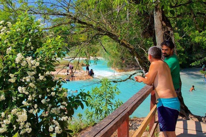 Palenque Archaeological Zone And Agua Azul And Misol-ha Waterfalls