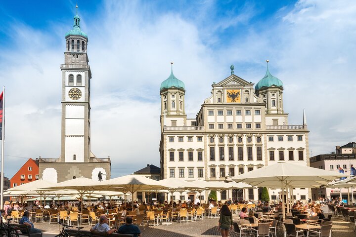 English city tour in the World Heritage city of Augsburg