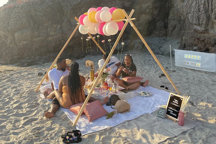 Romantic Picnic by the beach