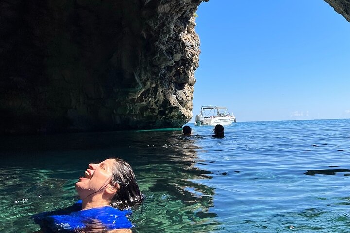 Pelion Boat Trip to "Poseidon's Caves"