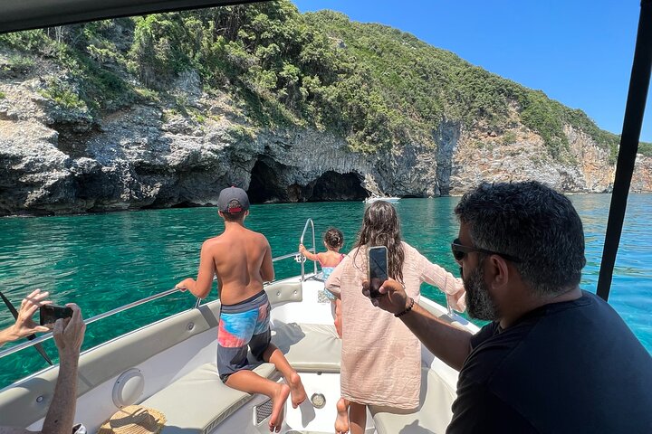 Pelion Boat Trip to "Poseidon's Caves"