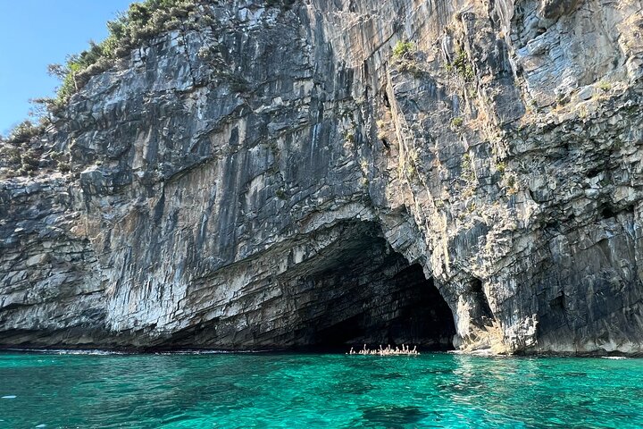 Pelion Boat Trip to "Poseidon's Caves"