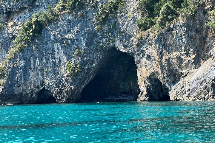 Pelion Boat Trip to "Poseidon's Caves"