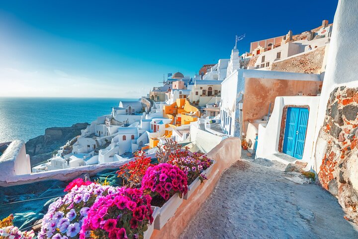 SKIP CABLE CAR® Santorini for Cruise Ships with Boat Transfers