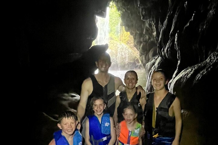 Cave, Waterfall and River Adventure in Charco Azul from San Juan