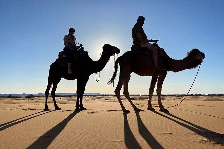 Night in Erg chebbi Desert, Camel Ride, Departure From Errachidia