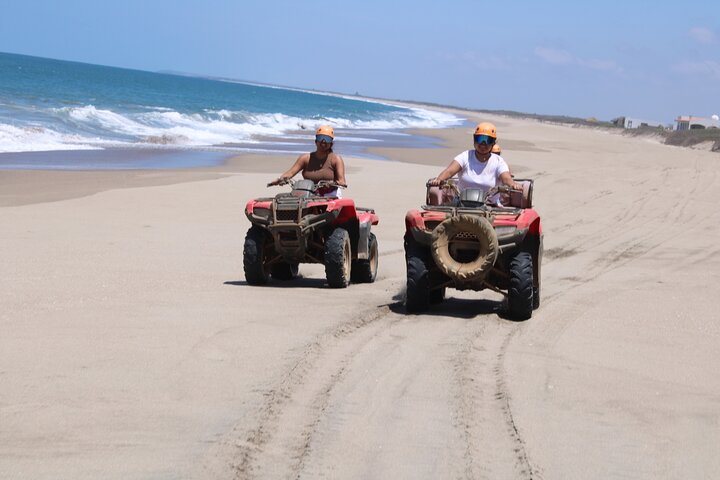Jungle and beach ATV tour + lunch + tequila tasting