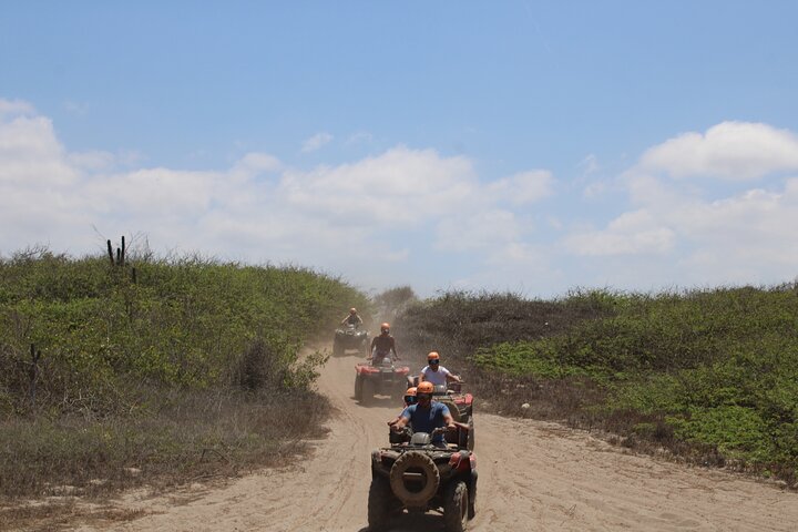Jungle and beach ATV tour + lunch + tequila tasting