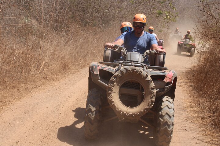 Jungle and beach ATV tour + lunch + tequila tasting