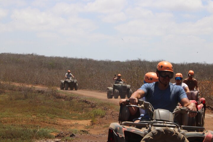 Jungle and beach ATV tour + lunch + tequila tasting