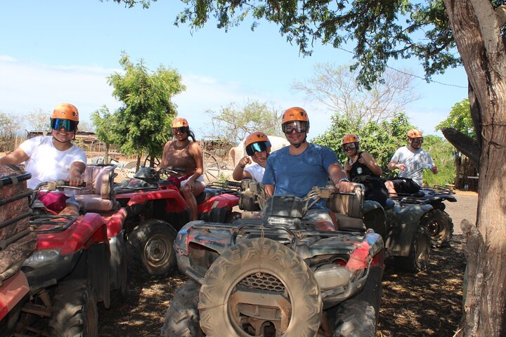 Jungle and beach ATV tour + lunch + tequila tasting