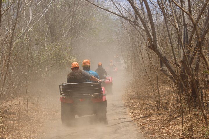 Jungle and beach ATV tour + lunch + tequila tasting