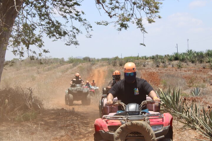 Jungle and beach ATV tour + lunch + tequila tasting