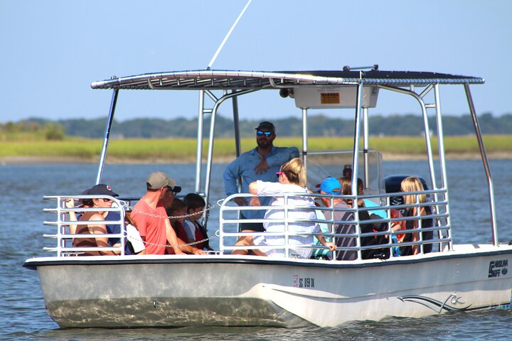 Charleston Eco Boat Cruise with stop at Morris Island Lighthouse