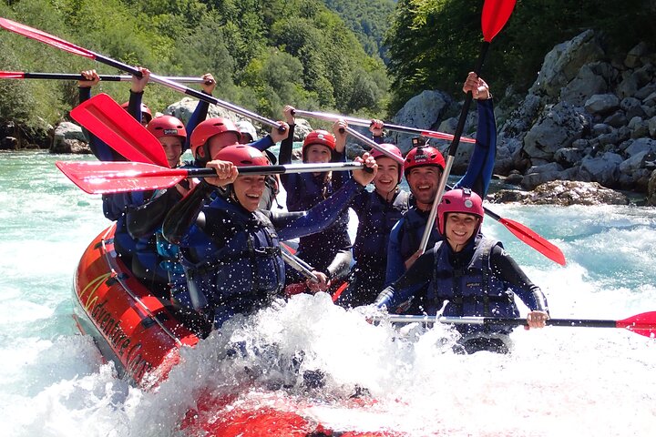 Premium RAFTING on Soca River. Photo service. Families welcome.