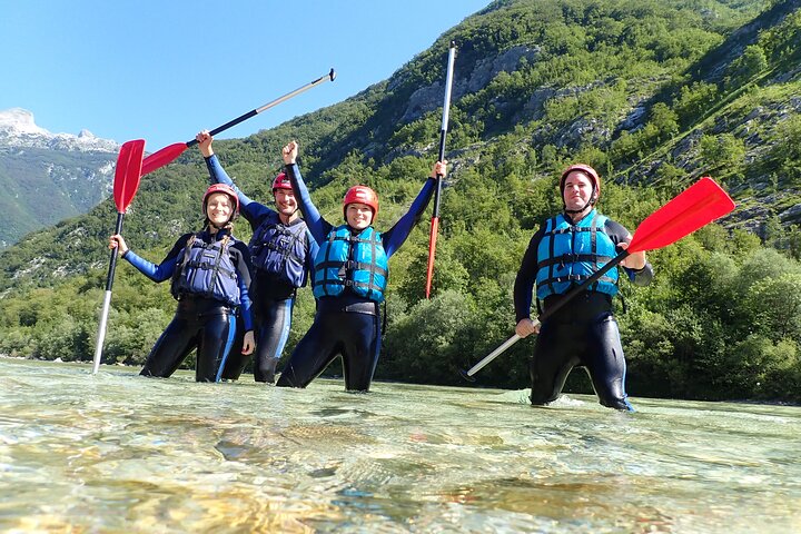 Premium RAFTING on Soca River. Photo service. Families welcome.