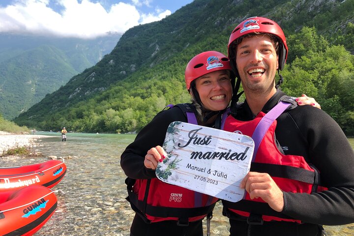Premium RAFTING on Soca River. Photo service. Families welcome.