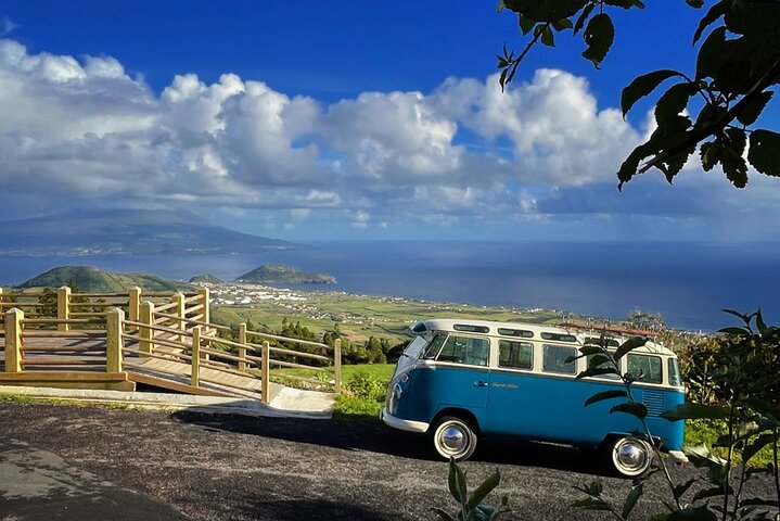 Half-Day VW Samba Private Bus Tour around Faial Island