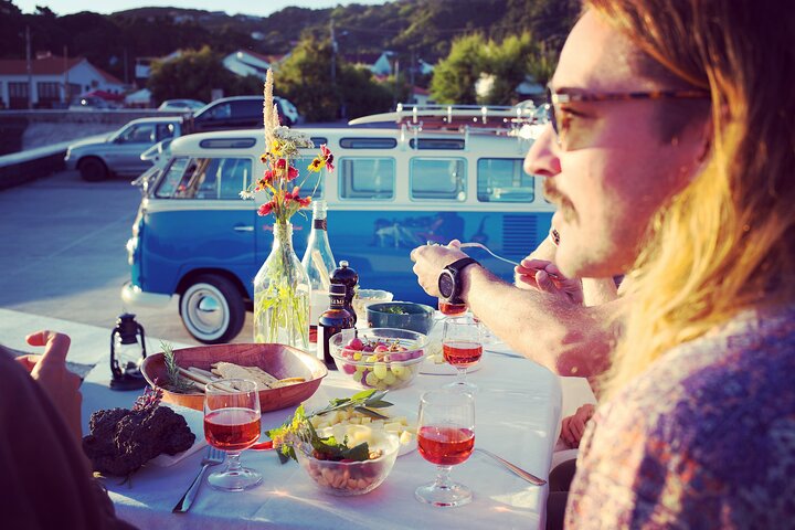 Half-Day VW Samba Private Bus Tour around Faial Island
