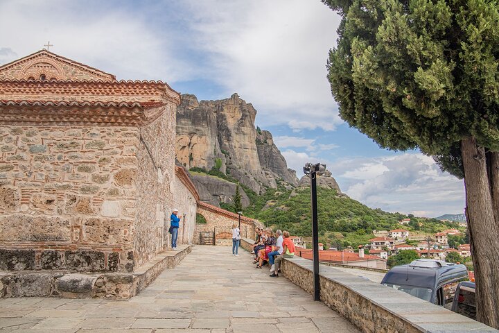 Meteora Sunset with Monastery & Hermit Caves Tour in Small Group
