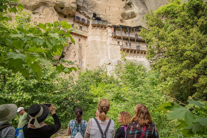 Meteora Sunset with Monastery & Hermit Caves Tour in Small Group