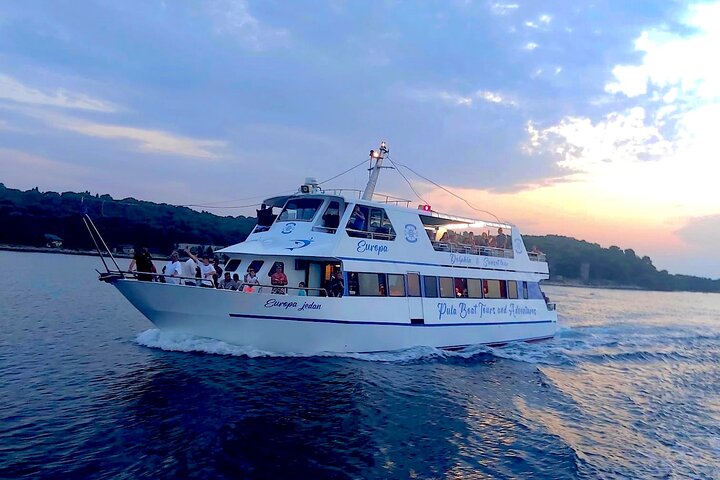 Brijuni Boat Tour with Drinks,optional Lunch – Swim Stop Included