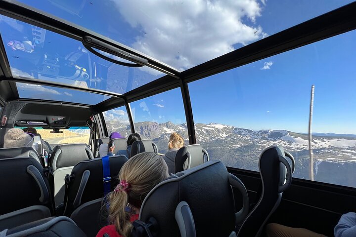 Retractable Glass Top Tour in Rocky Mountain National Park