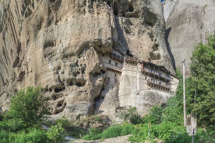 Meteora Sunset with Monastery & Hermit Caves Tour in Small Group