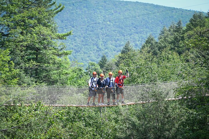 Zipline Canopy Activity Admission at Bristol Mountain