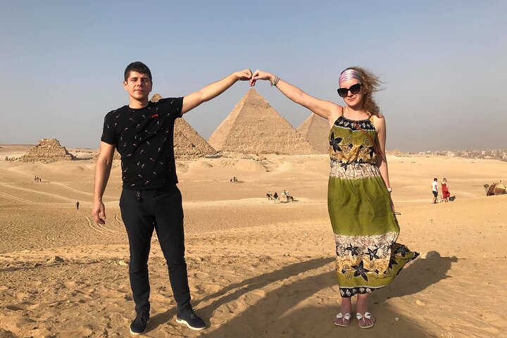 Cairo By Big Bus full day From Hurghada (Pyramids-sphinx-Egyptian Museum-Lunch)