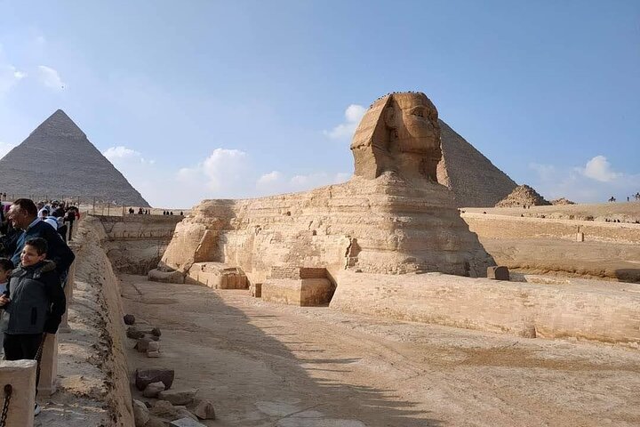 Cairo By Big Bus full day From Hurghada (Pyramids-sphinx-Egyptian Museum-Lunch)