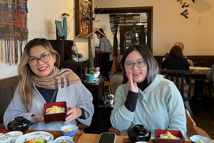 Forest Bathing in Temple and Enjoy onsen with healing power
