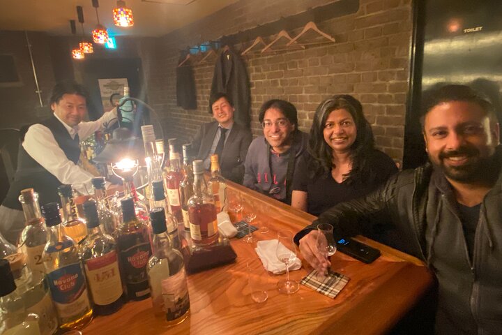 Private Bar-hop tour at back alleys in Sendai