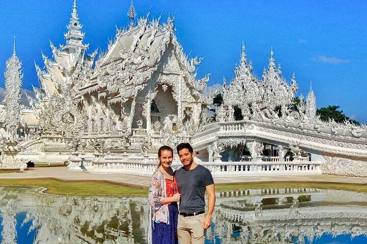 Chiang Rai White Temple, Blue Temple and more from Chiang Mai