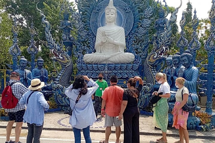 Chiang Rai White Temple, Blue Temple and more from Chiang Mai