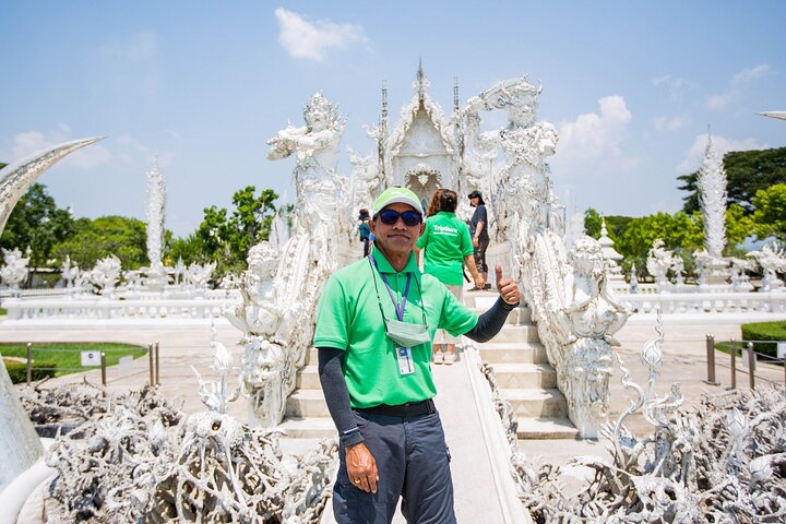 Chiang Rai White Temple, Blue Temple and more from Chiang Mai