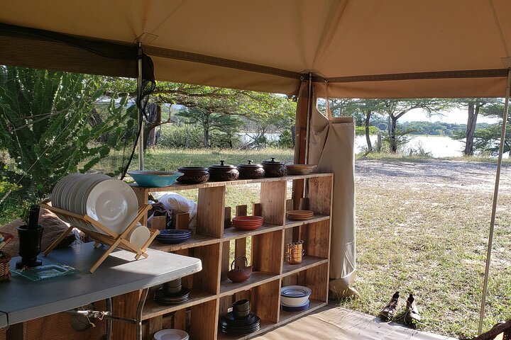 1 Night Exclusive Rustic Luxury Safari Camp Nyerere National Park