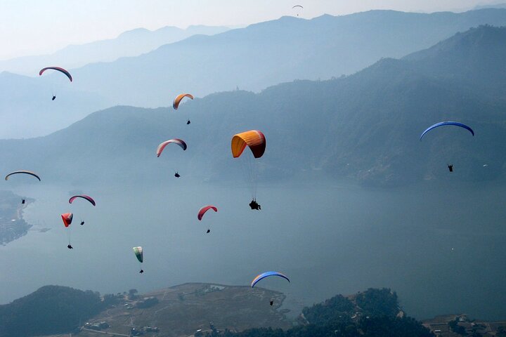 Paragliding Tandem Flight from Pokhara with Photos and Video